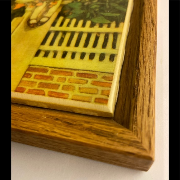 Vintage Framed Tile Chronicles of Rhoda
Art Pic Glossy At Free Standing Frame - Picture 6 of 16